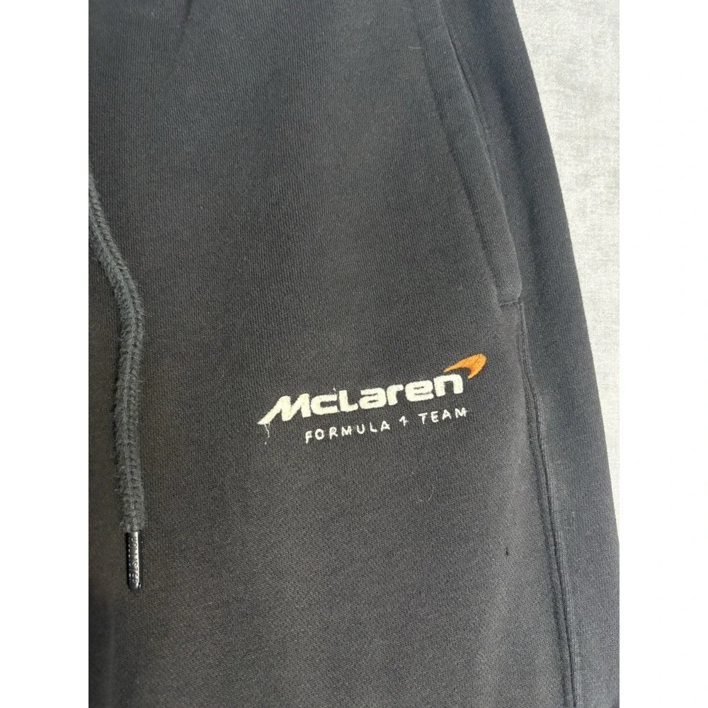 Hollister McLaren Formula 1 Team Sweatpants Mens XS Black F1 Racing Joggers